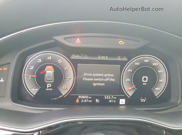 WA1CVAF17KD008901 2019 AUDI Q8 Gray 