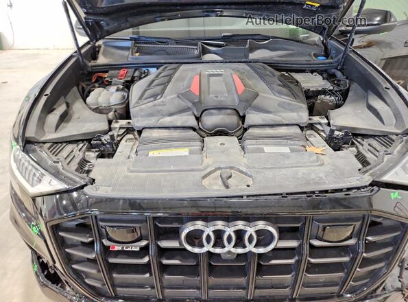 WA1CWAF14LD023578 2020 AUDI SQ8 Black ძრავის განყოფილების ხედი