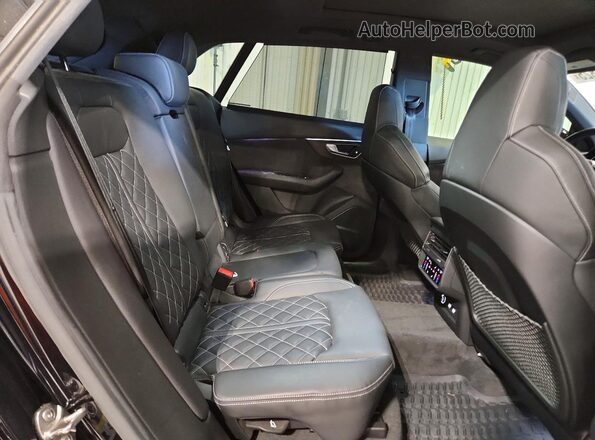 WA1CWAF14LD023578 2020 AUDI SQ8 Black უკანა სალონის ხედი