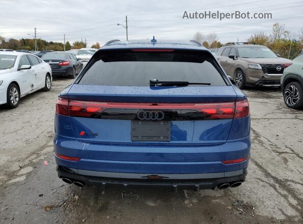 WA1CWBF11RD016134 2024 AUDI SQ8 Blue Widok z tyłu