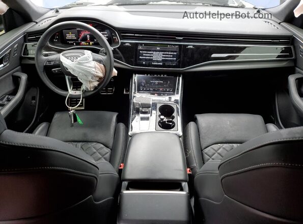 WA1CWBF11RD016134 2024 AUDI SQ8 Blue Widok deski rozdzielczej