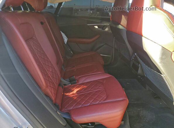 WA1CWBF19MD035118 2021 AUDI SQ8 Silver Rear interior view
