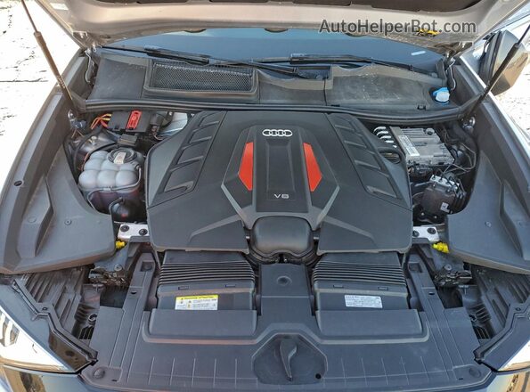 WA1CWBF19MD035118 2021 AUDI SQ8 Silver Engine compartment view
