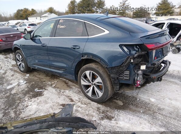 WA1DAAGEXRB020824 2024 AUDI Q8 E-TRON Blue უკანა მარცხენა