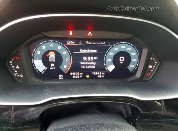 WA1DECF30M1046654 2021 AUDI Q3 Black 