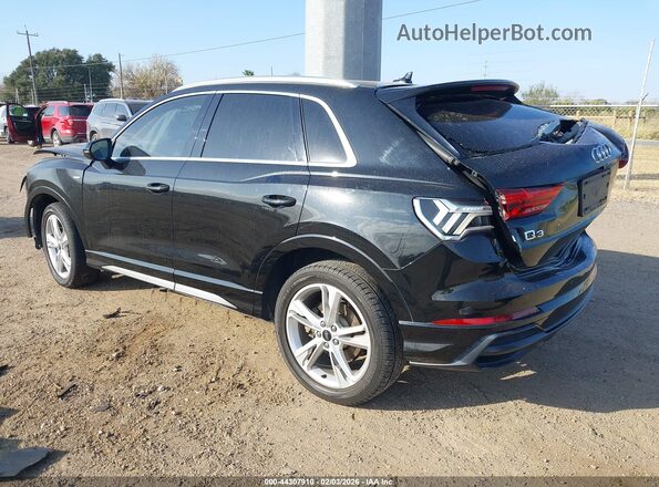 WA1DECF31M1039793 2021 AUDI Q3 Черный Задняя левая четверть