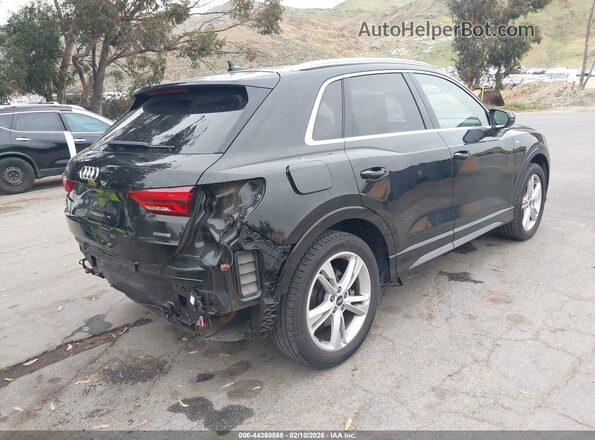 WA1DECF31N1051797 2022 AUDI Q3 Black Задня права чверть