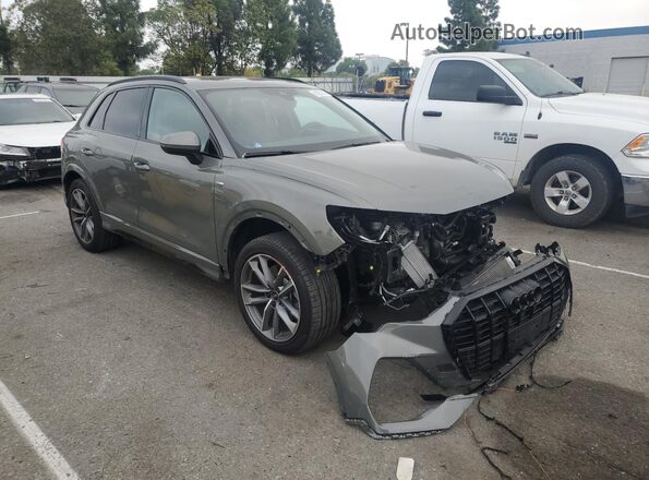 WA1DECF31R1086734 2024 AUDI Q3 Gray Delantero derecho
