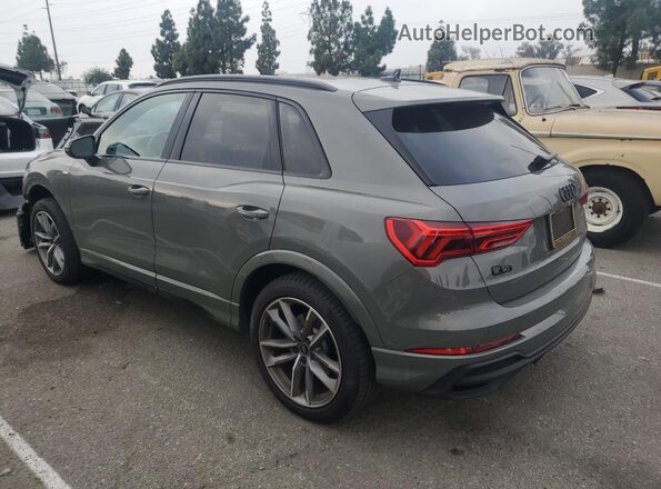 WA1DECF31R1086734 2024 AUDI Q3 Gray Trasero izquierdo