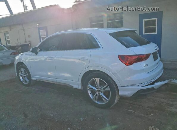WA1DECF32R1028583 2024 AUDI Q3 White უკანა მარცხენა