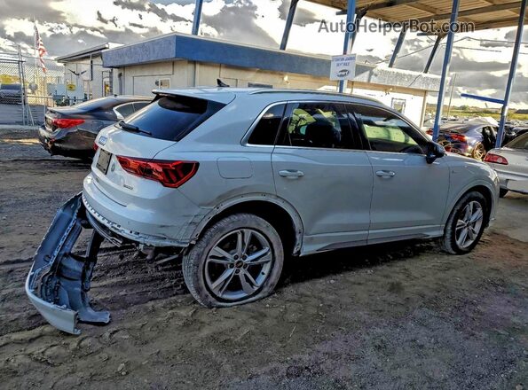 WA1DECF32R1028583 2024 AUDI Q3 White უკანა მარჯვენა