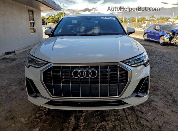 WA1DECF32R1028583 2024 AUDI Q3 White წინა ხედი