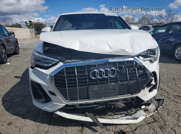 WA1DECF34P1115205 2023 AUDI Q3 White Vista frontal