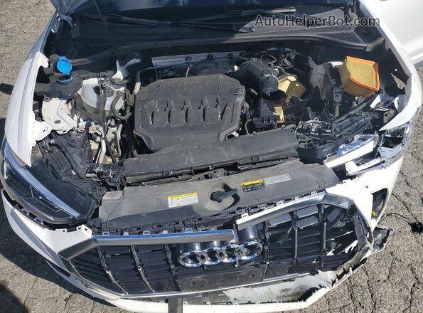 WA1DECF34P1115205 2023 AUDI Q3 White Vista del compartimento del motor