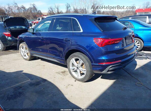 WA1DECF34R1171275 2024 AUDI Q3 Blue Tył lewy