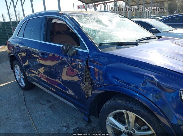 WA1DECF34R1171275 2024 AUDI Q3 Blue Widok wnętrza z tyłu