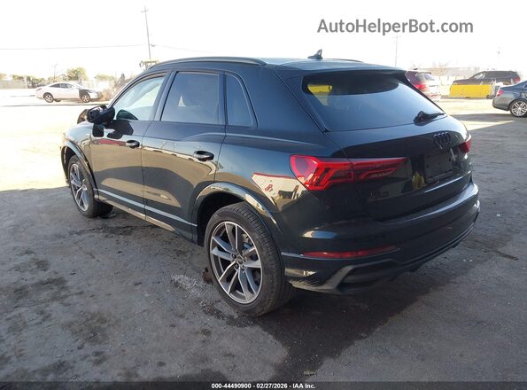 WA1DECF34S1017932 2025 AUDI Q3 Черный Задняя левая четверть