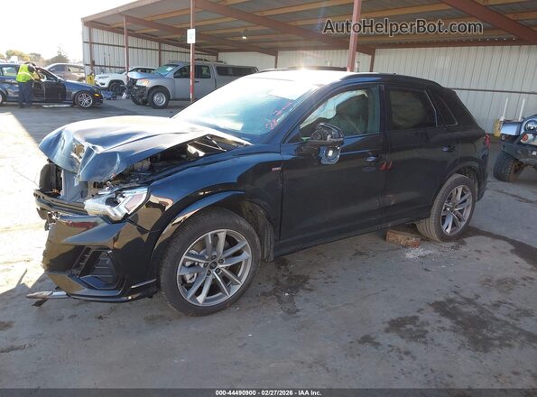 WA1DECF34S1017932 2025 AUDI Q3 Черный Передняя левая четверть