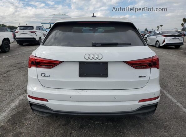 WA1DECF36R1128640 2024 AUDI Q3 White Հետևի տեսք