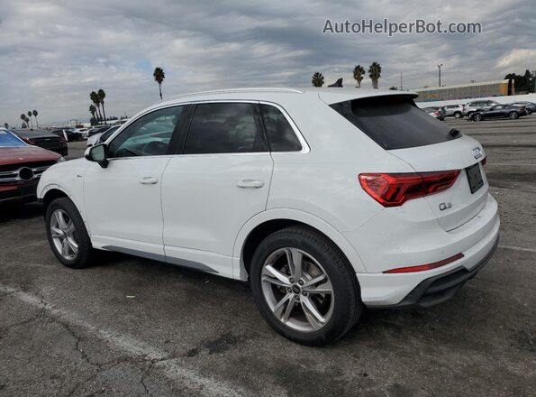 WA1DECF36R1128640 2024 AUDI Q3 White Հետևի ձախ