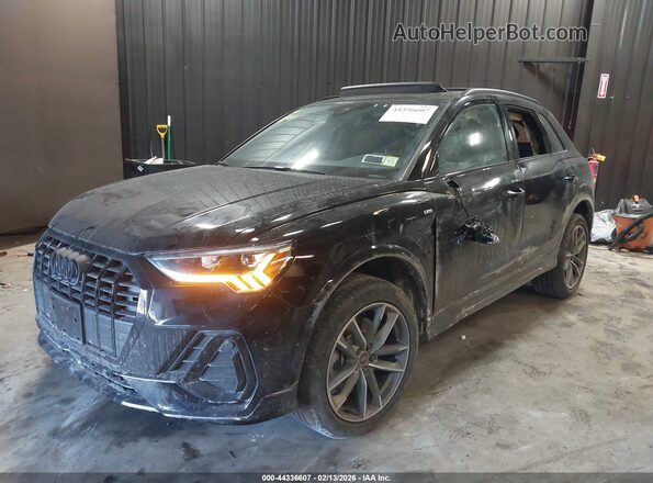 WA1DECF38R1203886 2024 AUDI Q3 Black Передня ліва чверть