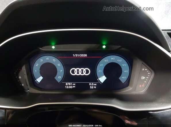 WA1DECF38R1203886 2024 AUDI Q3 Black Вид задніх сидінь