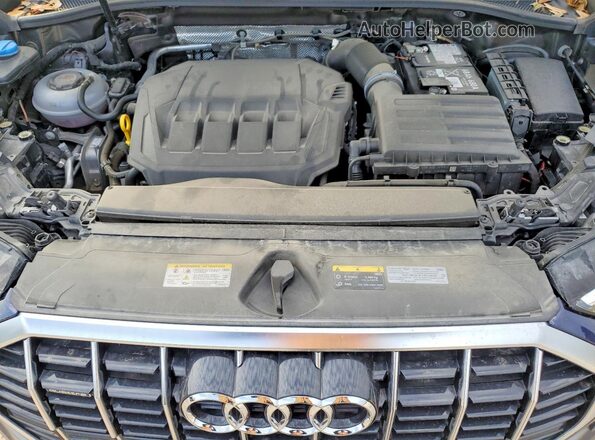 WA1DECF39R1152317 2024 AUDI Q3 Blue Շարժիչի բաժամունքի տեսք