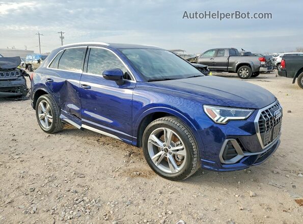 WA1DECF39R1152317 2024 AUDI Q3 Blue Առջևի աջ