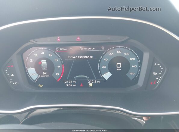WA1DECF39S1036735 2025 AUDI Q3 Black Հետևի նստատեղերի տեսք