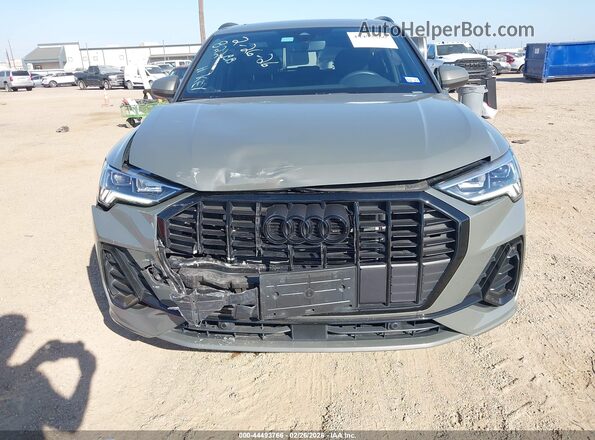 WA1DECF39S1036735 2025 AUDI Q3 Black Դիմացի տեսք