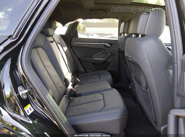 WA1DECF39S1040686 2025 AUDI Q3 Black VIN კოდის სტიკერის ხედი