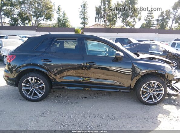 WA1DECF39S1040686 2025 AUDI Q3 Black უკანა სალონის ხედი