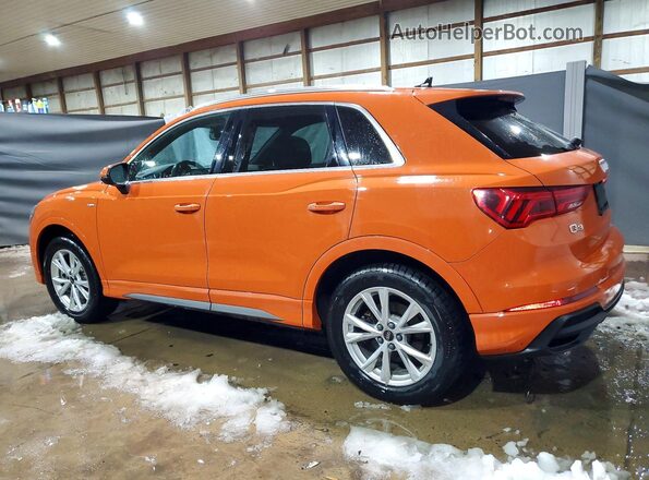 WA1DECF3XP1123728 2023 AUDI Q3 Orange უკანა მარცხენა