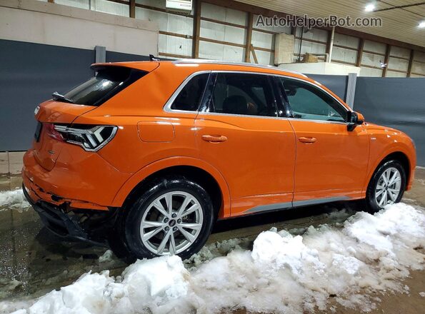WA1DECF3XP1123728 2023 AUDI Q3 Orange უკანა მარჯვენა