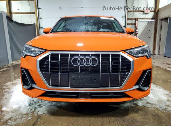 WA1DECF3XP1123728 2023 AUDI Q3 Orange წინა ხედი