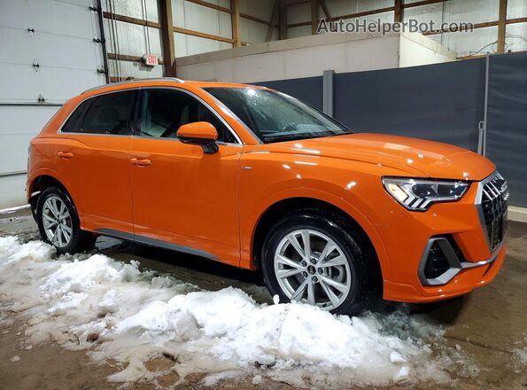 WA1DECF3XP1123728 2023 AUDI Q3 Orange წინა მარჯვენა
