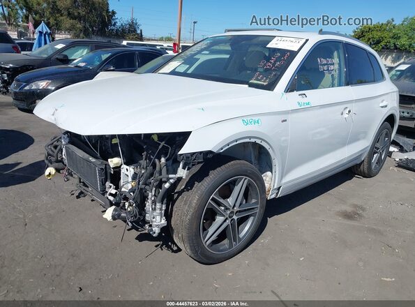 WA1E2AFY3M2043058 2021 AUDI Q5 White Vista tres cuartos delantera izquierda