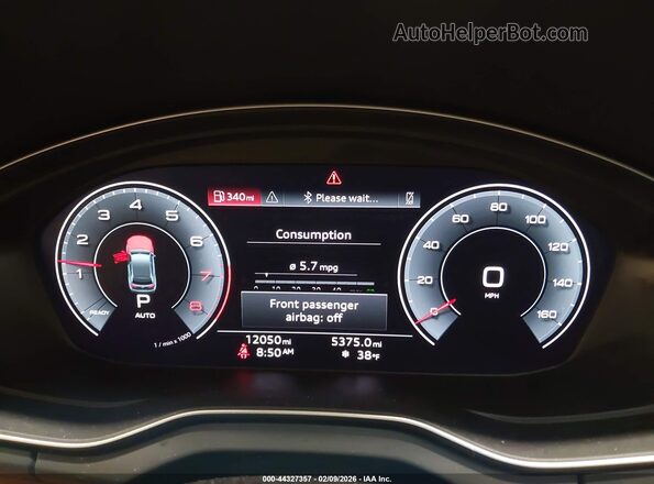 WA1EAAFY0P2172219 2023 AUDI Q5 Gray Widok tylnych siedzeń