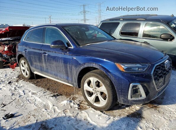 WA1EAAFY2P2140954 2023 AUDI Q5 Blue Передня права чверть