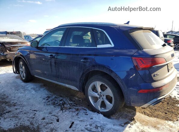 WA1EAAFY2P2140954 2023 AUDI Q5 Blue Задня ліва чверть
