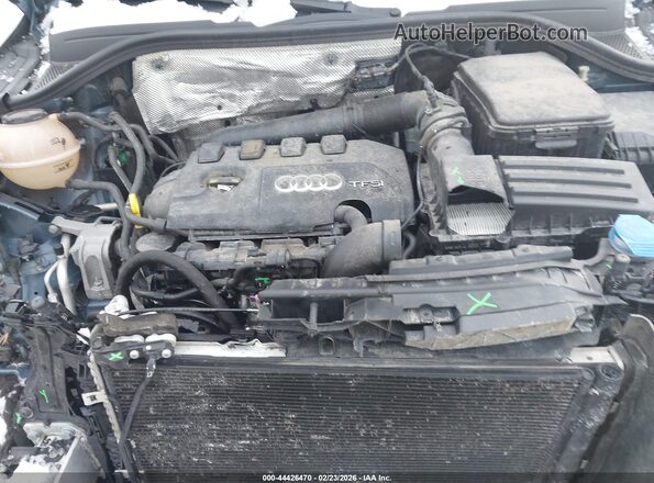 WA1ECCFS2JR020927 2018 AUDI Q3 Blue Вид ззаду
