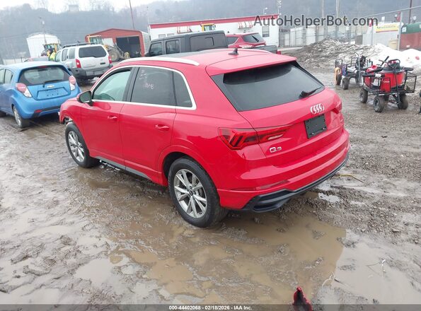 WA1EECF31M1117235 2021 AUDI Q3 Red Trasero izquierdo