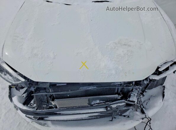 WA1EECF32N1014049 2022 AUDI Q3 White ძრავის განყოფილების ხედი