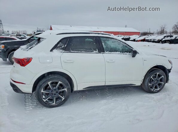 WA1EECF32N1014049 2022 AUDI Q3 White უკანა მარჯვენა