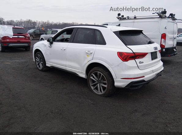 WA1EECF32R1138828 2024 AUDI Q3 White უკანა მარცხენა