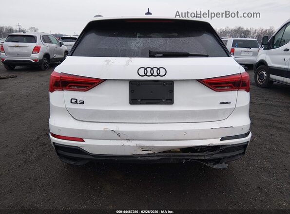 WA1EECF32R1138828 2024 AUDI Q3 White წინა ხედი