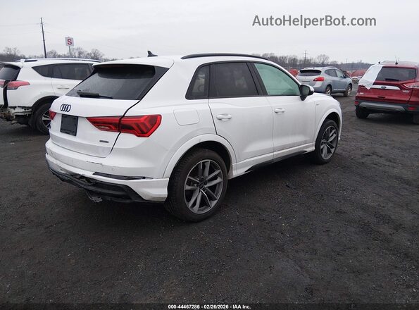 WA1EECF32R1138828 2024 AUDI Q3 White უკანა მარჯვენა