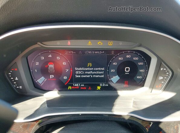 WA1EECF32S1079558 2025 AUDI Q3 Blue Widok zestawu wskaźników