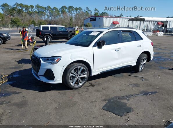 WA1EECF35N1031413 2022 AUDI Q3 White Vista tres cuartos delantera izquierda
