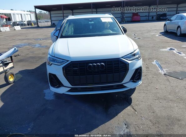 WA1EECF35N1031413 2022 AUDI Q3 White Vista interior trasera